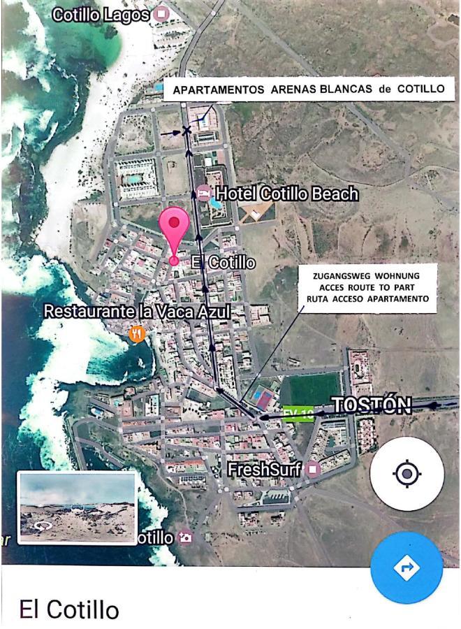 Apartamentos Arenas Blancas De Cotillo Vista Mar Eksteriør billede